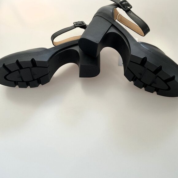 DADAWEN CHUNKY HEELS PLATFORM SHOES PARTY BUSINESS CASUAL - Picture 14 of 15